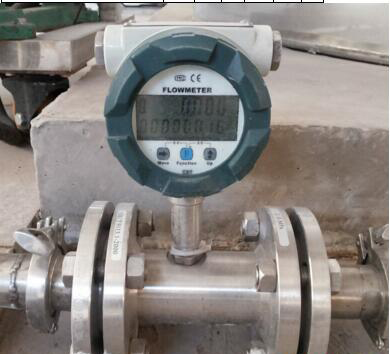 低溫液體渦輪流量計(jì)現(xiàn)場安裝使用圖